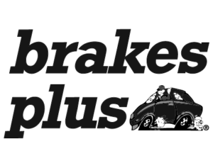 Brakes Plus BW Logo